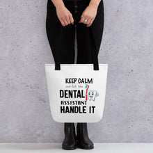 Load image into Gallery viewer, Dental Assistant Tote bag