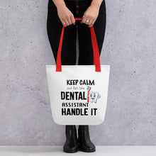 Load image into Gallery viewer, Dental Assistant Tote bag