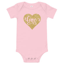 Load image into Gallery viewer, First Birthday Baby bodysuit ,One