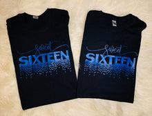 Load image into Gallery viewer, Sweet 16,Sweet sixteen T-shirt, 16th Birthday, Birthday Girl T-shirt, Birthday