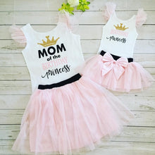 Load image into Gallery viewer, Mother Daughter matching Princess outfits/Mother Daughter/Birther Princess/Mom and Daugher/Any Birthday