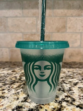 Load image into Gallery viewer, Starbucks Clear Reusable Cup 16oz/ Plain Starbucks Cup/ Starbucks Blank Cup/ Starbucks Cup/ Starbucks Tumbler/Starbucks cold cup