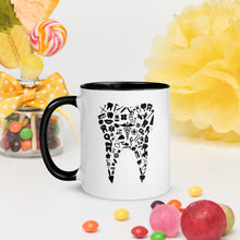 Load image into Gallery viewer, Dental Assistant Mug with Color Inside,Dental Hygienist Mug, Tooth Mug,Dentist Gift
