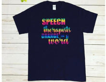 Load image into Gallery viewer, Speech Therapist/ Speech Therapist T-shirt
