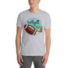 Load image into Gallery viewer, Fall and Football/ Football lovers/Football/Fall T-shirt/Football and Fall you all
