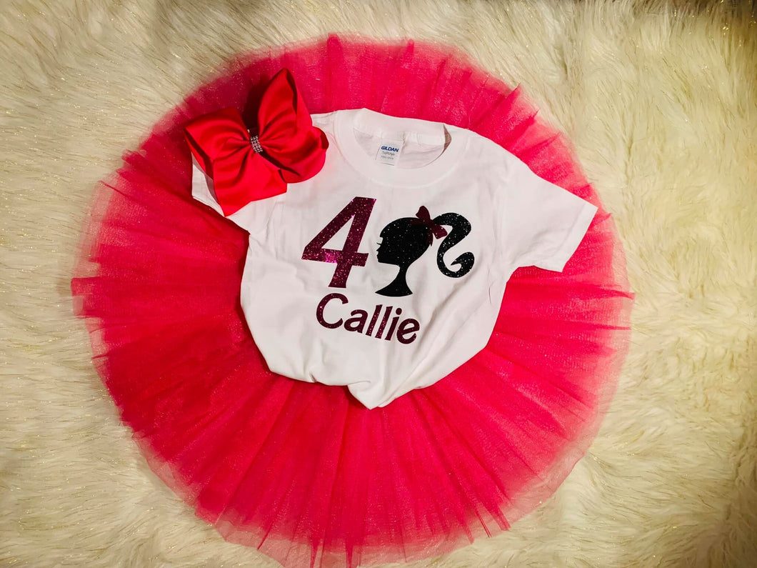 Four Birthday Girl, Four Birthday, Birthday Girl outfit, Four, Birthday princess/Birthday Girl/Any Birthday /Personalized Birthday outfit