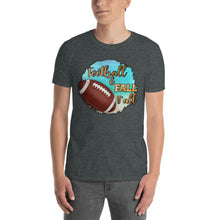 Load image into Gallery viewer, Fall and Football/ Football lovers/Football/Fall T-shirt/Football and Fall you all
