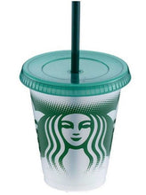 Load image into Gallery viewer, Starbucks Clear Reusable Cup 16oz/ Plain Starbucks Cup/ Starbucks Blank Cup/ Starbucks Cup/ Starbucks Tumbler/Starbucks black cup
