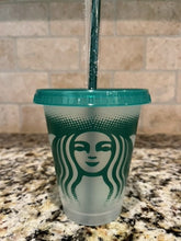 Load image into Gallery viewer, Starbucks Clear Reusable Cup 16oz/ Plain Starbucks Cup/ Starbucks Blank Cup/ Starbucks Cup/ Starbucks Tumbler/Starbucks black cup
