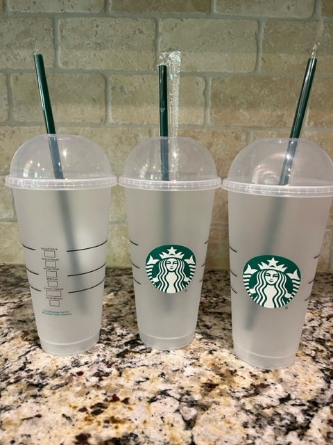blank starbucks cold cup Starbucks 24oz transparent reusable Cup / Plain Starbucks Cup/ Starbucks  Blank Cup/ Starbucks Cup/ Starbucks Tumbler/24oz cold tumbler