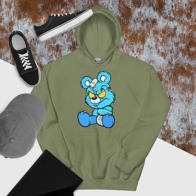 Zombie Teddy Bear Hoodie/ Bad Teddy Bear/Bad Bear/Bad Bear Hoodie