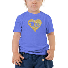 Load image into Gallery viewer, Three Birthday Toddler Short Sleeve Tee
